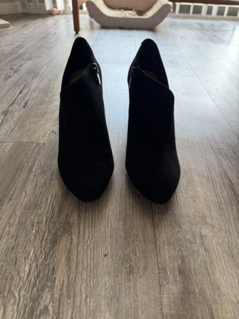 Ann Taylor Suede Booties